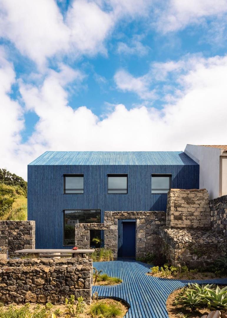 The Blue House Azores كابيلاس المظهر الخارجي الصورة